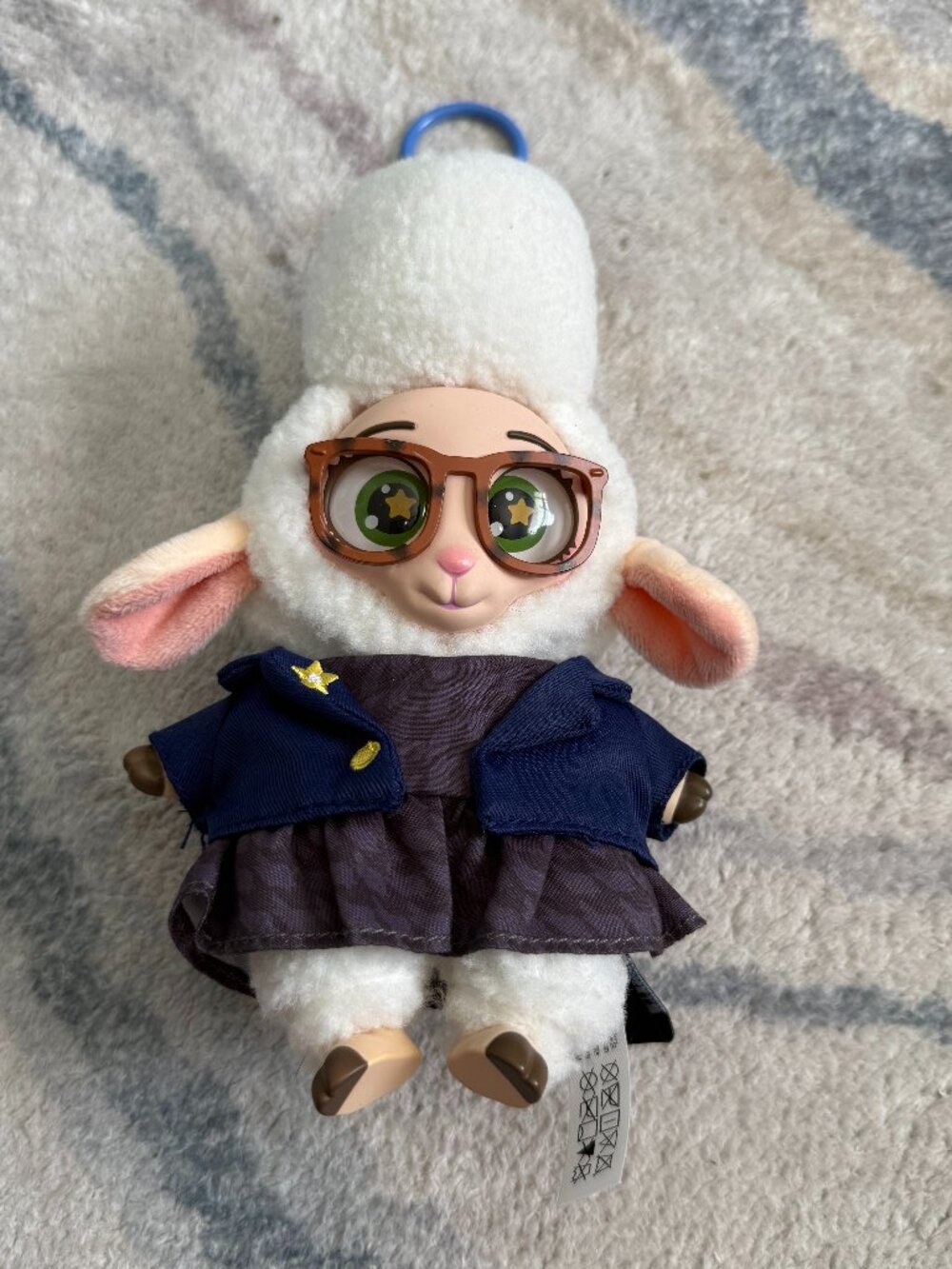 MINISO Zootopia Series Blind Box Bellwether Figure Plush Keychain